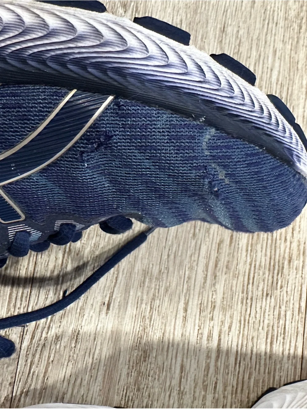 Asics Navy and White Gel Nimbus Men's Running Sneakers